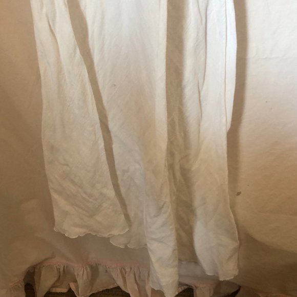 Debbie Kay size Small White gauze Maxi dress - Picture 3 of 9